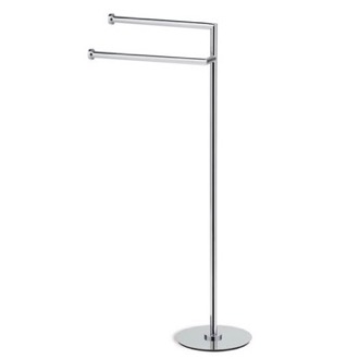 Towel Stand Chrome Free Standing Towel Stand StilHaus ME19-08